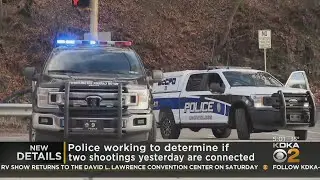 Police investigating possibility 2 shootings in Pittsburgh area are connected