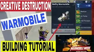 creative destruction warmobile tutorial
