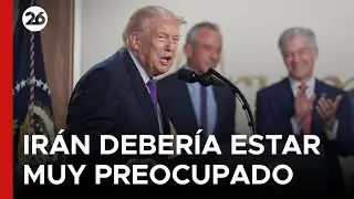 🚨 MÁXIMA TENSIÓN | Trump dijo que el líder supremo de Irán “debería estar muy preocupado”