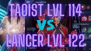 TAOIST LVL 114 VS LANCER LVL 122  - MIR4 PVP GAMEPLAY