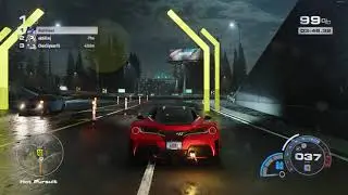 Waiting opponent on The Finish line -NFS unbound