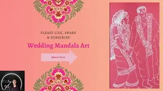 Wedding Mandala Art II Mandala  Art II Mandala Art Design II Design Art