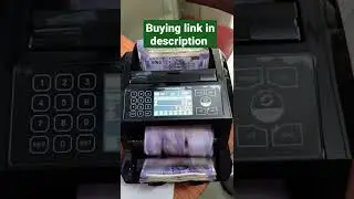 Mix Note Value Counting/Fully Automatic Cash Counter with Fake Note Detection Counting Machine