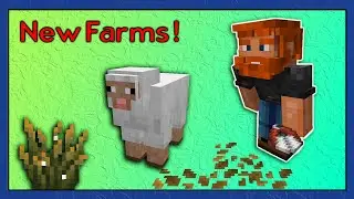 Sheep Farm and Firefly Bushes :: Minecraft Channel64SMP S4