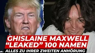 Hat Ghislaine Maxwell ernsthaft 100 Epstein-Mitt&auml;ter verpfiffen? Alles zu den Schlagzeilen