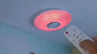 Viugreum LED Music Ceiling Light 36W with Bluetooth Speaker, I like it