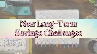 Longterm Savings Challenges | New Savings Binder | Side Hustle Stuffing | Happy Planner Haul