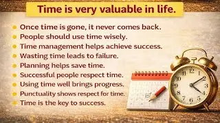 Time | listen and reading practice| #learnenglish #Arablishtalk