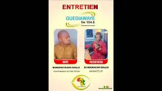 Emission Avec M. Mamadou Diawo DIALLO Vice-Pr&eacute;sident du Parti NVGA 25 Mai 2025 P1