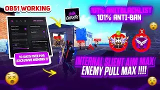 FREE FIRE PC PANEL OB51 UPDATED💻 SILENT AIM MAX🎯 INTERNAL PANEL 🆓 | 101% SAFE ✅| UNA CHEATX |
