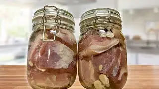 Salo 5 Tage im Glas eingelegt ! (das einfachste und beste Rezept)