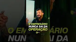 The entrepreneur never leaves the operation! #podcast #podcastcortesoficial #cortes #entrepreneur...