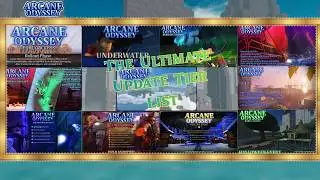 Рейтинг всех обновлений Arcane Odyssey