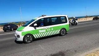 Tour Down Under 2026 Stage 3 Start going past West Beach Friday 23 01 2026 Henley Beach to Nairne