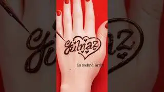 wow😱Beautiful client name #hennatatto #henna design #stylish design #easy design #yt shorts#viral