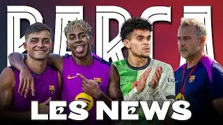 ACTU BAR&Ccedil;A 🔵🔴 Trop de bruit autour de Lamine, Luis Diaz faut abandonner, Ter Stegen au gymnase
