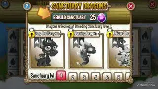 (Dragon City) Rebuilding the Breeding Sanctuary + Lvl 28!