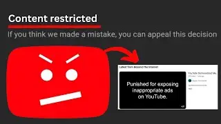 YouTuber подвергся ограничениям после разоблачения ненадлежащей рекламы на YouTube...