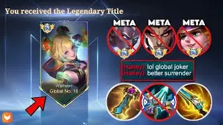 ENEMY META HEROES UNDERESTIMATE MY WANWAN AND THIS HAPPEN...