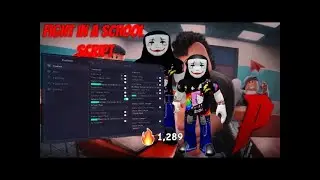 Using THE BEST Fight In A School Script LIVE | Kill Aura | Always Hit | Style Changer | Punch Speed