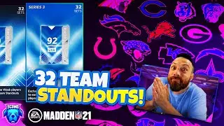 32 NEW 92 OVERALL TEAM STANDOUTS! WHICH IS THE MOVE! [MADDEN 21]