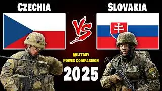 Czechia vs Slovakia Military Power Comparison 2025 | Slovakia vs Czechia Military Power 2025