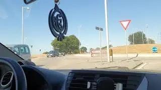 Denmark  driving video | car drive in Denmark hiller&oslash;d| sunny weather in Denmark