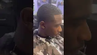 Wave haircut with low tapper temp fade | brush wave cut