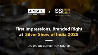 Venue Branding for Silver Show of India 2025 | Custom Design & Fabrication | Aimsite Events