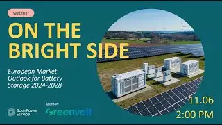 European Market Outlook for Battery Storage 2024 2028 Webinar