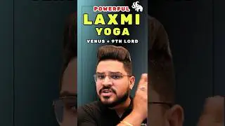 Venus and 9th House Lord Connection: Laxmi Yoga in Astrology