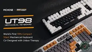 Now on Kickstarter: MCHOSE x Unbox Therapy - UT98 Mechanical Keyboard