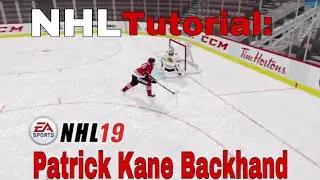NHL 19: Tips & Tricks - Patrick Kane Backhand