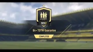 84+ TOTW Guaranteed sbc ultimate team Fifa 17