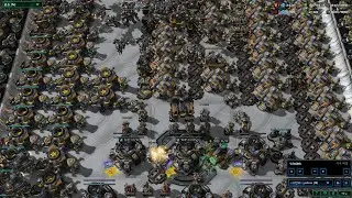 빠른무한 테란 vs 저그 40분 경기