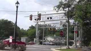 NS 3349 and NS 1645 pull a local frieght through Madison, AL