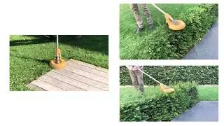 BeauSolutions - Mulching kantmaaier/Mulching brushcutter/Mulching d&eacute;broussailleuse/Mulch Motorsense