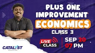 PLUS ONE IMPROVEMENT | ECONOMICS | CLASS 2