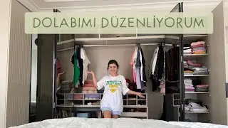 KIYAFET DOLABIMI DÜZENLEDİM| IKEA hurç ve askılar hayatımı kurtardı😍