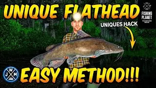 How to Catch UNIQUE FLATHEAD CATFISH (Easy) on Quanchkin Lake in Fishing Planet