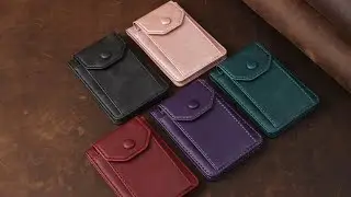 4 Card Slots Cash Pocket Magnetic Wallet Card Holder with RFID Blocking Foldable Kickstand