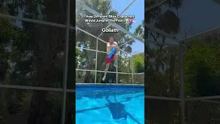 How Bible Characters Would Jump In The Pool&hellip;🤣✝️🏖️ #JesusLovesYou #Christian #Jesus #Funny #Bible