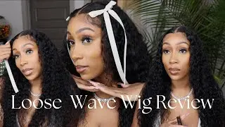 40 INCH LOOSE WAVE WIG REVIEW + 3 WEEK UPDATE 13X6 LACE FRONT WIG ALIEXPRESS AFFORDABLE HAIR