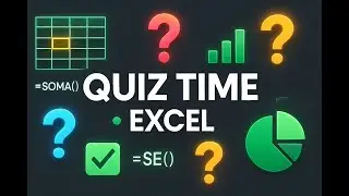 QUIZ TIME | MS EXCEL P/ CONCURSOS