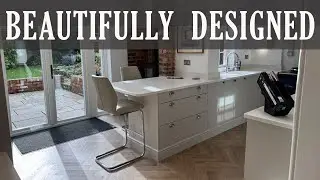 Beautiful Contemporary Shaker Kitchen |  Design Breakdown