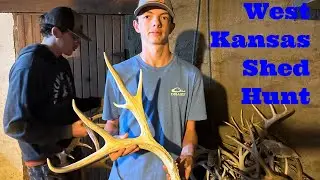 West Kansas Mule Deer scouting and shed hunting.