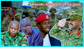 AMAKURU: MUHOOZI YATEGETSE UPDF KUZANA BOBI WINE YAPFUYE CG ARI MUZIMA| SOUTH AFRICA YIKUYE MURI G20