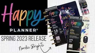 Nordic Brights Collection | Happy Planner | Flip Thru | Spring 2023 Release