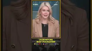 US President Closely Monitors Iran Protests, Issues Stern Warning | WION SHORTS