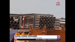 Illegal Power Consumers - News Desk on JoyNews (14-1-20)